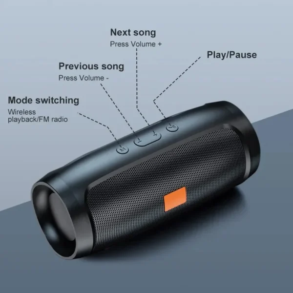 2025 NEW XIAOMI Portable Bluetooth Speaker Wireless High Fidelity Surround Sound Outdoor Waterproof Camping Party Loudspeaker - AliExpress 44 - Image 2