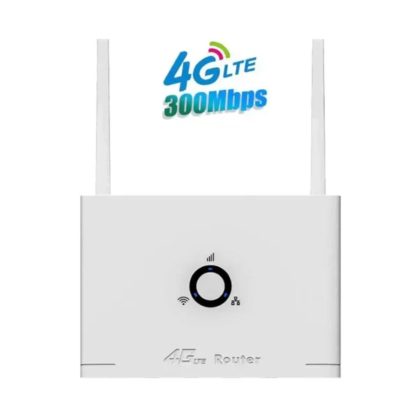 4G Wireless Router 300Mbps 4G LTE CPE Router Modem LAN External Antenna Wireless WiFi Hotspot with Sim Card Slot for Home Office - AliExpress