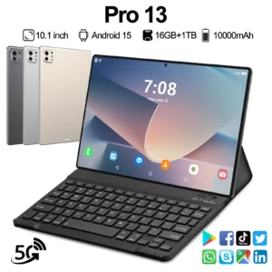 【Global Version】2025 New Original Tab Pro 13 PC 16G+1TB 10.1“” HD 4K Android 15 10000mAh 5G Dual SIM Phone Call WiFi GPS Tablet - AliExpress