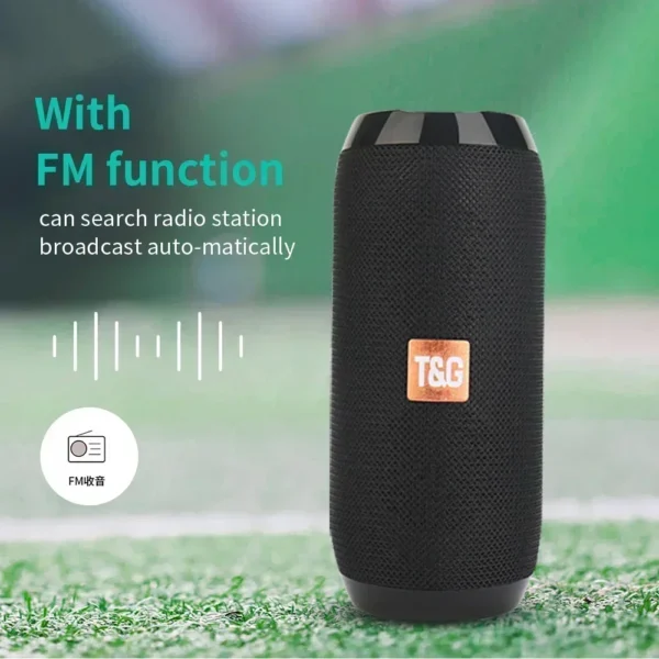 Portable Speaker Wireless Bluetooth-compatible Subwoofer Outdoor Waterproof Loudspeaker Stereo Surround Support FM RadioTF - AliExpress 44 - Image 3